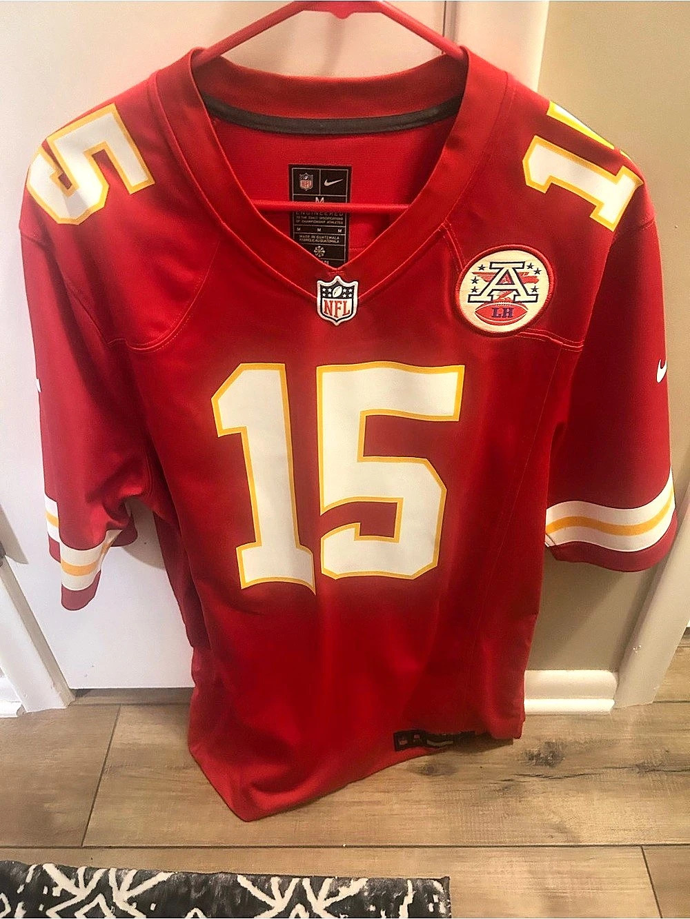 Nike Kansas City Chiefs Patrick Mahomes Nike Game Jersey Game Jersey Red & White